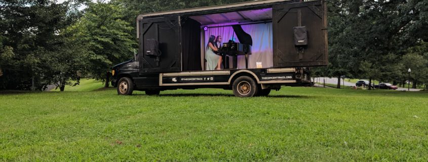 Burkholder Agency Client the Concert Truck at Druid Hill