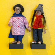 Puppets created by Hamida Kharti